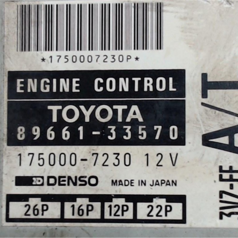 Toyota Camry Lexus ECU Engine Computer 1992-1996 89661 33570