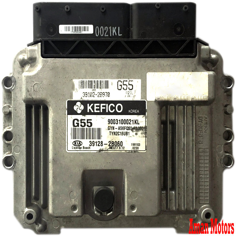 39128-2B060 Hyundai KIA ECU Car Engine Computer Board Electronic Control Unit G55 MEG17.9.12