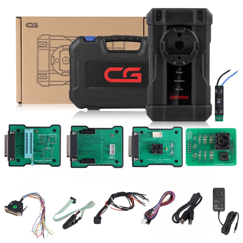 CGDI CG100X 2024 version New Generation Programmer for Airbag Reset Mileage Adjustment and Chip Reading and free software download