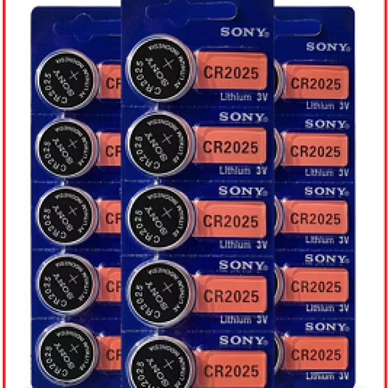 10 peace lot Sony cr battery 2025 Car key & smart key Remote battery