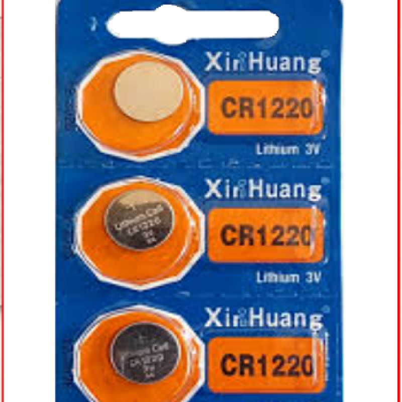5 peace lot Xin Huang battery 1220 Car key & smart key Remote battery