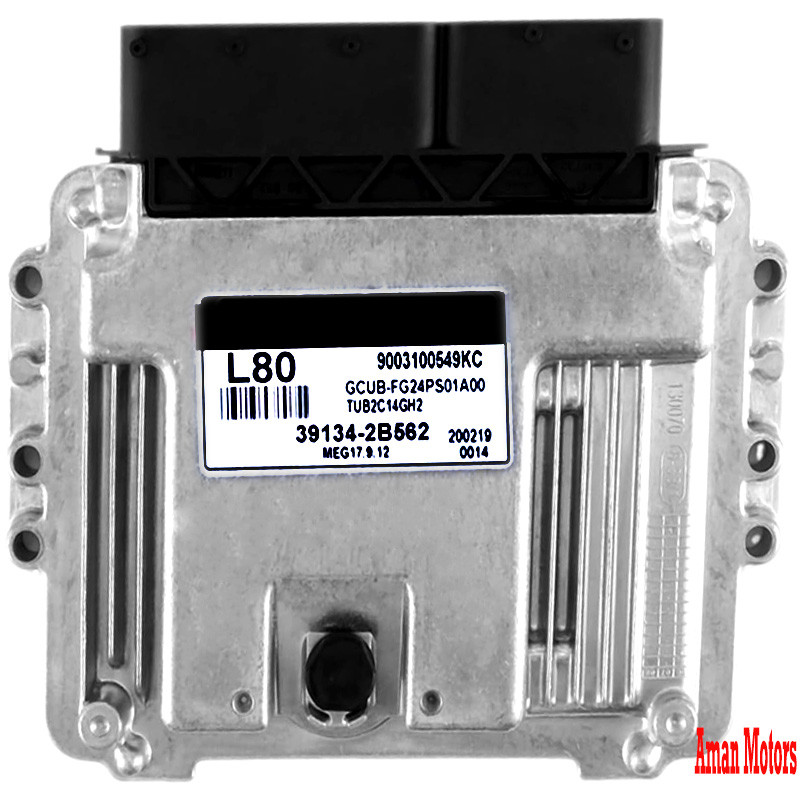 39134-2b562 Engine Control Unit / ECU Hyundai KIA RIO 2014-2017 391342b562 L80 Meg17.9.12