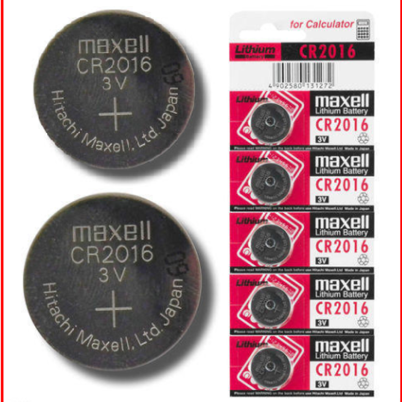 5 peace lot Maxell battery 2016 Car key & smart key Remote battery