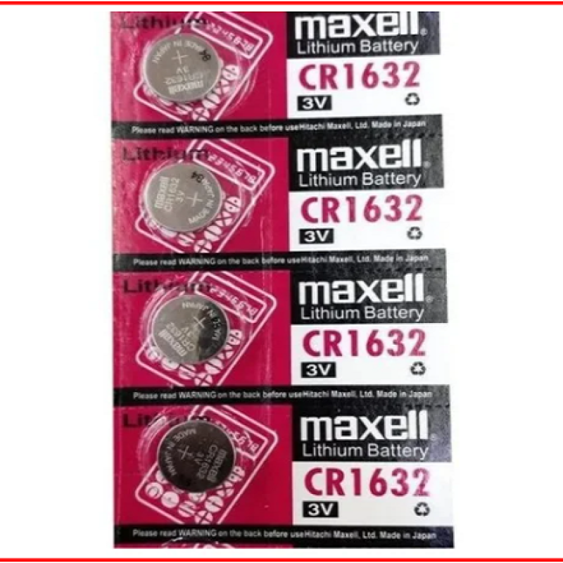 1 peace lot Maxell battery 1632 Car key & smart key Remote battery