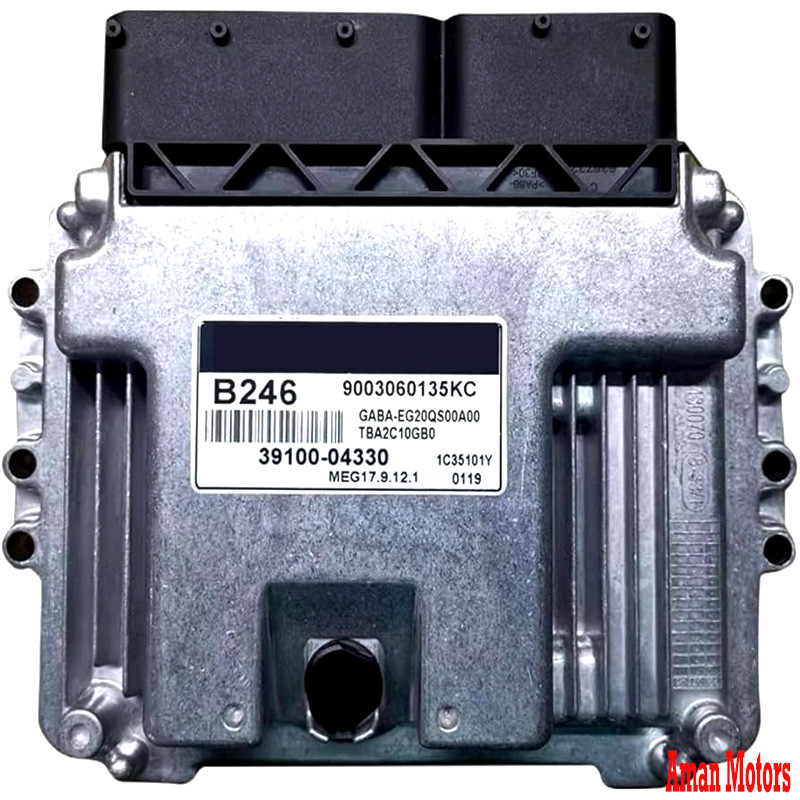 39100-04330 Hyundai KIA MEG17.9.12. B246 Automotive Engine Computer Board ECU