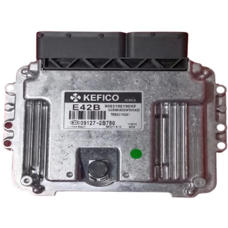 Hyundai Accent blue original engine controller ECU ECM 39127-2b780 E42B kefico meg17.9.12 plug & play