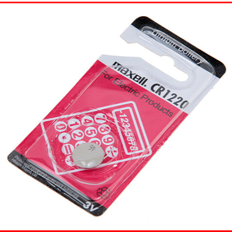 1 peace lot Maxell battery 1220 Car key & smart key Remote battery