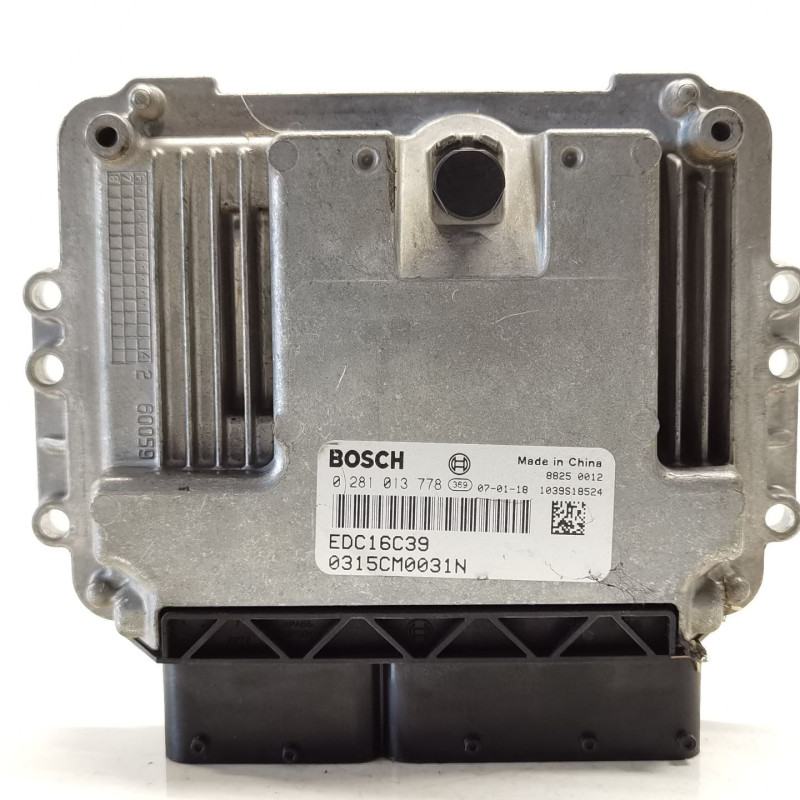 Engine Control Unit Mahindra Roxor Scorpio EDC16C39 0315CM0031N 0281013778